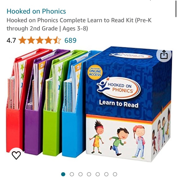 Hooked on Phonics - Kindergarten - Picture 3 of 4